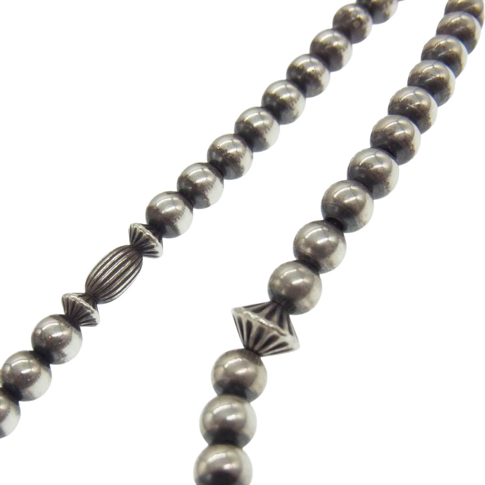 FANTASTIC MAN ファンタスティックマン  CROSS BEADS NECKLACE174 クロス ビーズ ネックレス シルバー系 ゴールド系【中古】