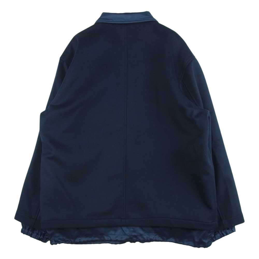 クオン 21AW 141JK010131 LODEN Layerd Jacket ローデンウール レイヤード コーチ ジャケット ダークネイビー系 M【新古品】【未使用】【中古】