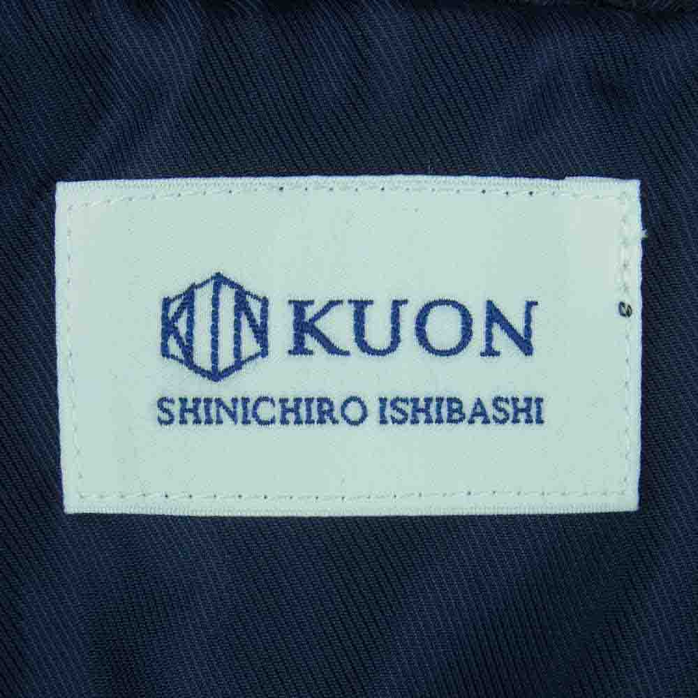 クオン 21AW 141JK010131 LODEN Layerd Jacket ローデンウール レイヤード コーチ ジャケット ダークネイビー系 M【新古品】【未使用】【中古】