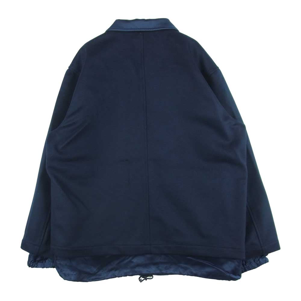 クオン 21AW 141JK010131 LODEN Layerd Jacket ローデンウール レイヤード コーチ ジャケット ダークネイビー系 S【新古品】【未使用】【中古】
