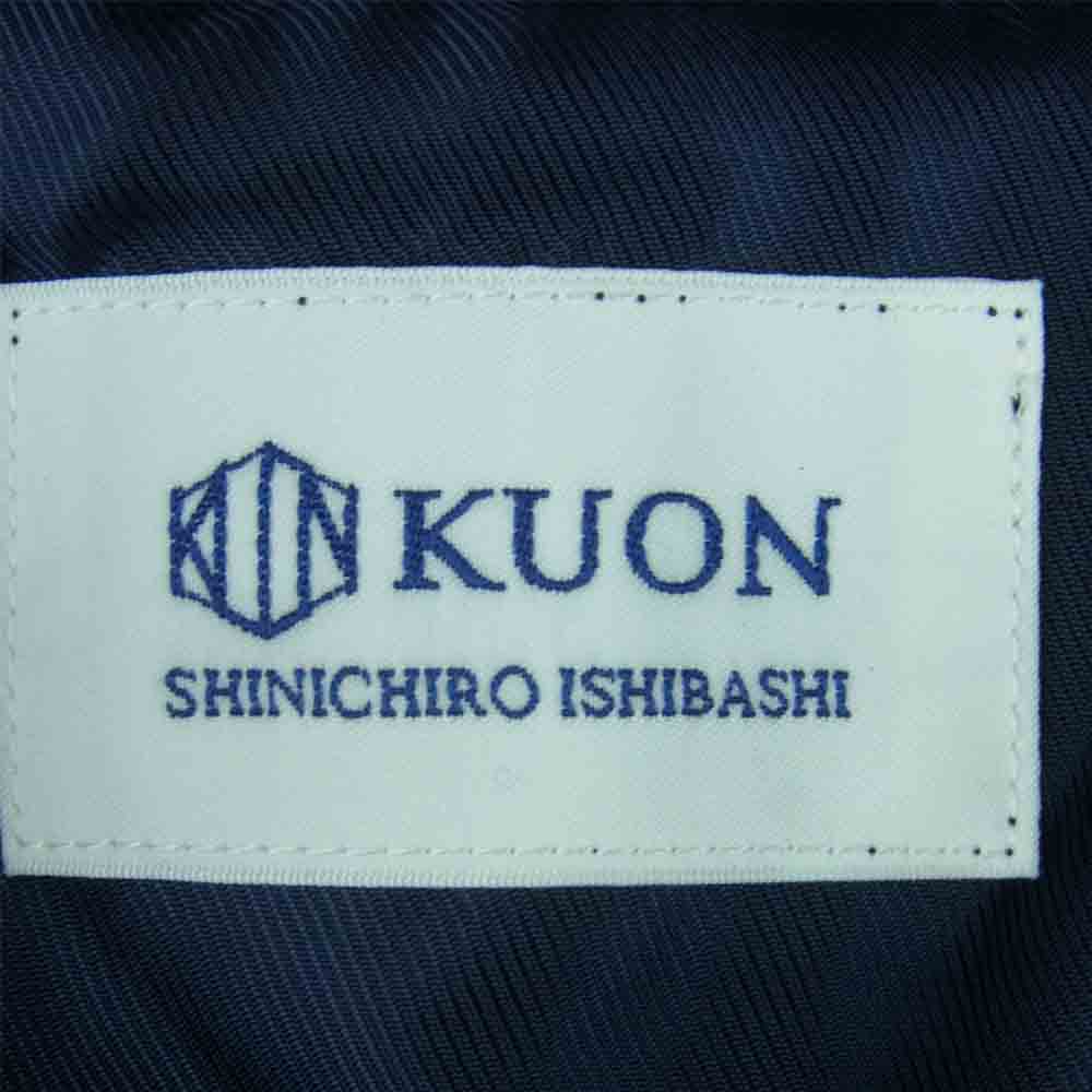 クオン 21AW 141JK010131 LODEN Layerd Jacket ローデンウール レイヤード コーチ ジャケット ダークネイビー系 S【新古品】【未使用】【中古】
