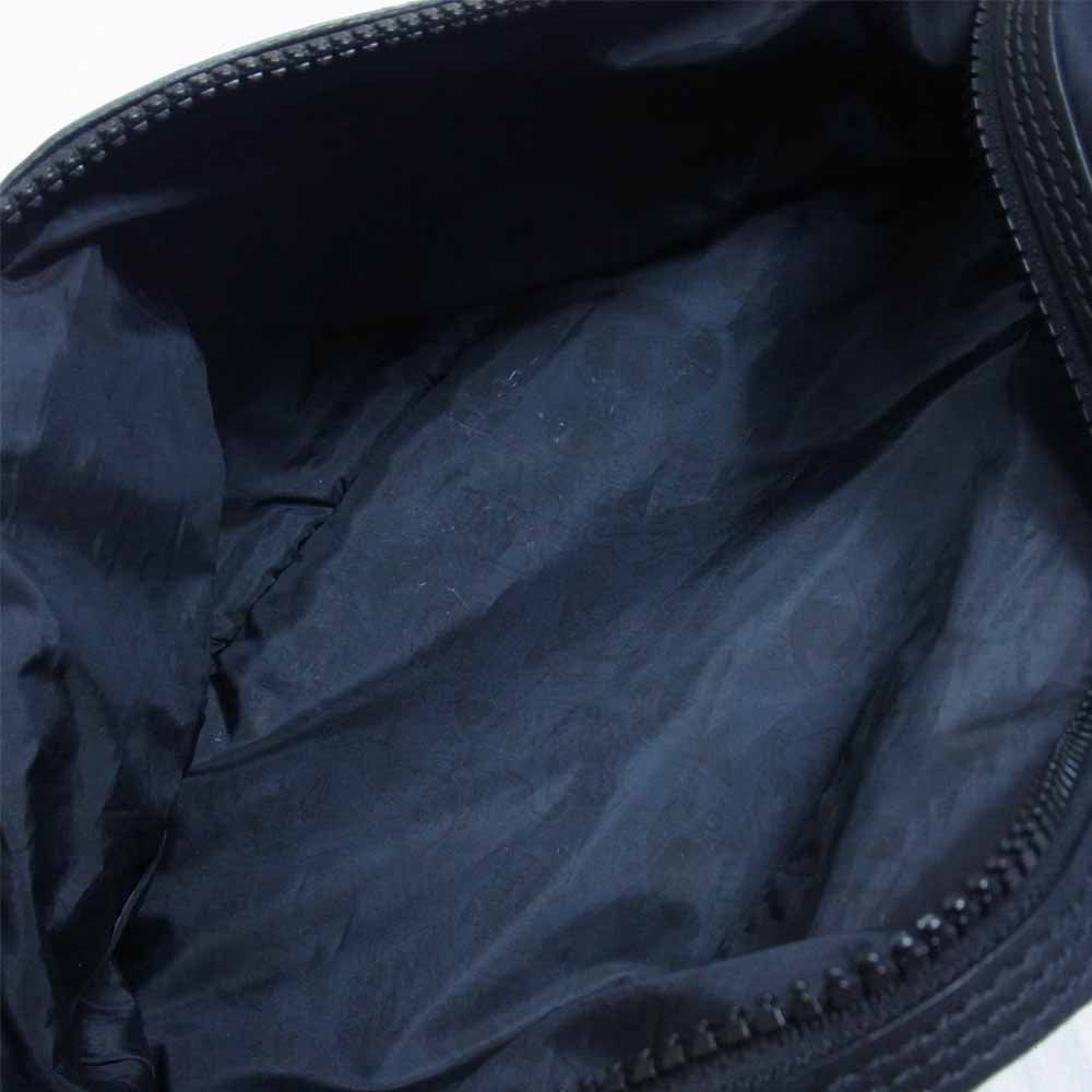 KENZO ケンゾー 国内正規品 ロゴ クロスボディバッグ ベルトバッグ ウエストバッグ メッセンジャーバッグ ブラック系【中古】