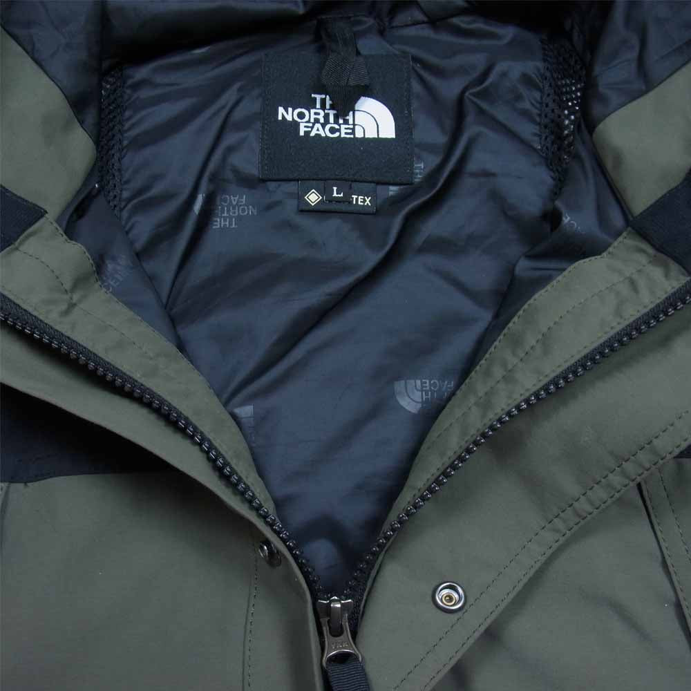 THE NORTH FACE ノースフェイス NP11834 Moutain Light Jacket マウンテン ライト ジャケット GORE-TEX モスグリーン系 L【中古】