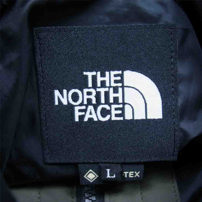 THE NORTH FACE ノースフェイス NP11834 Moutain Light Jacket マウンテン ライト ジャケット GORE-TEX モスグリーン系 L【中古】