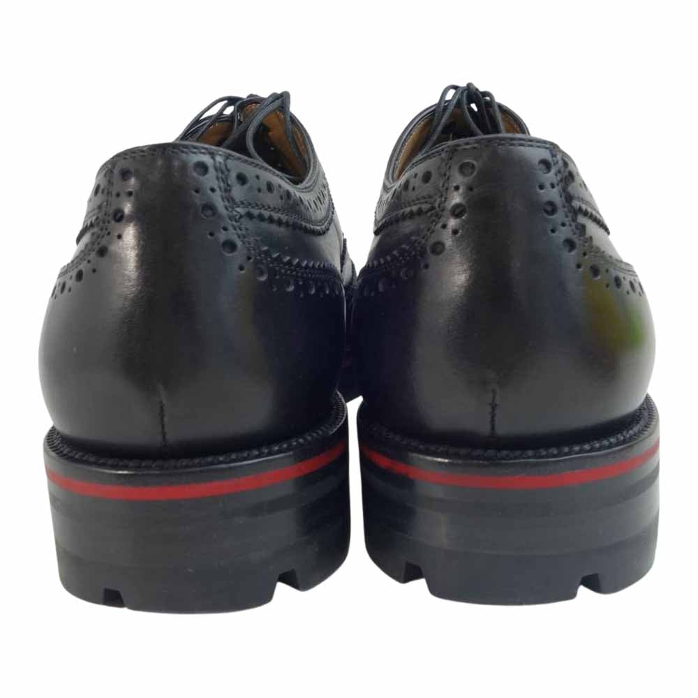 Christian Louboutin クリスチャンルブタン 1170012 charlie me flat ラバーソール シューズ ブラック系 43【中古】