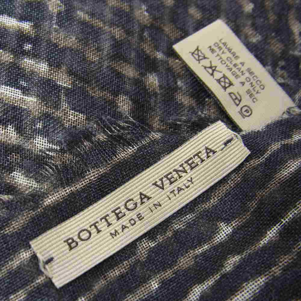 BOTTEGAVENETA ボッテガヴェネタ シルク スカーフ ブラック系【中古】