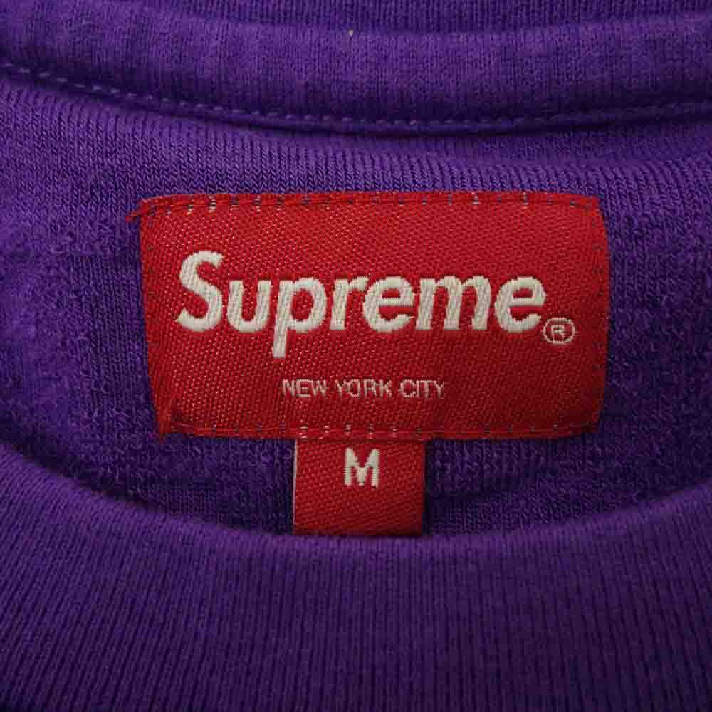 Supreme シュプリーム 20SS MCMXCIV Terry S/S Top 半袖 Tシャツ パープル系 M【美品】【中古】