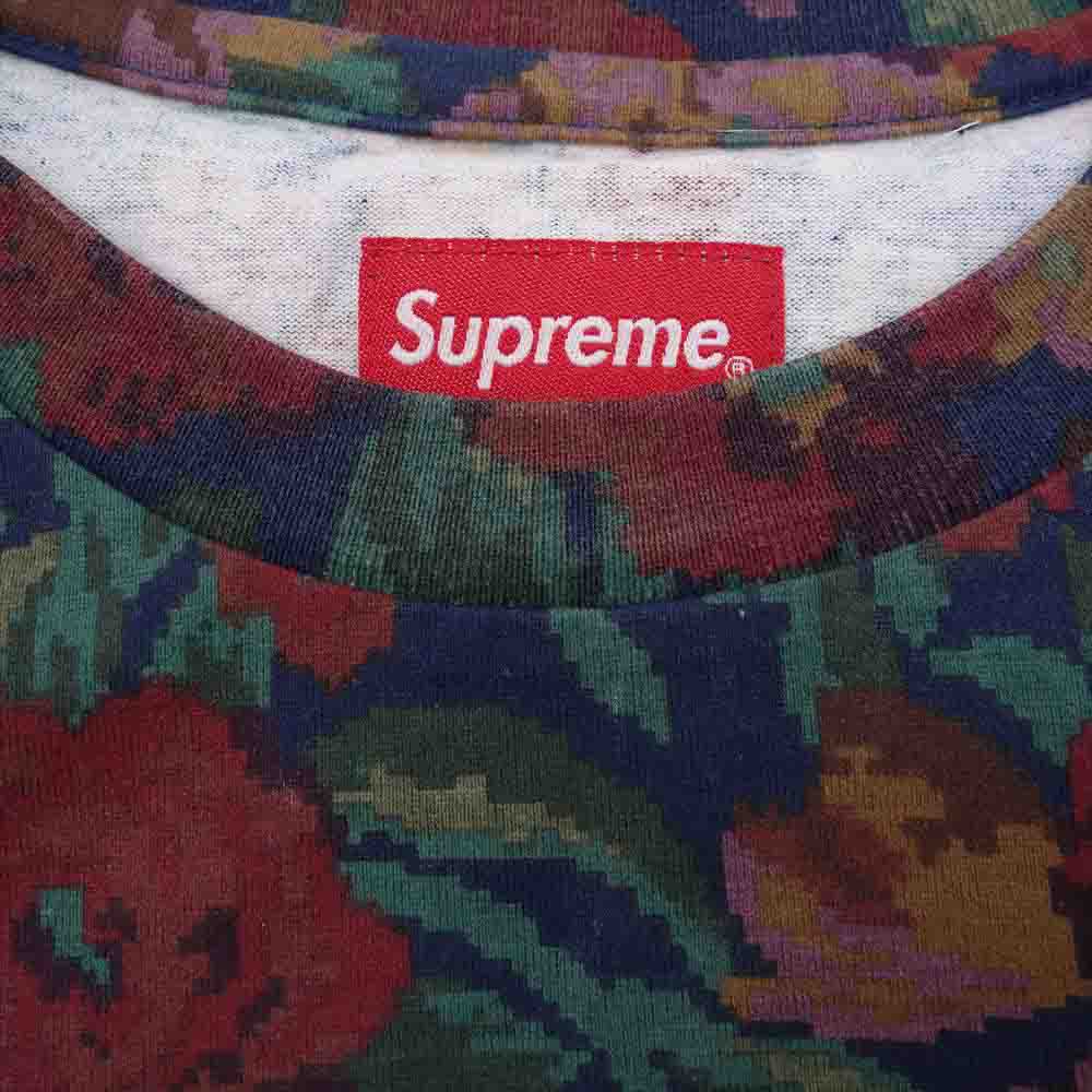 Supreme シュプリーム 20AW Small Box Tee Digi Floral スモール ボックスロゴ Tシャツ マルチカラー系 M【新古品】【未使用】【中古】