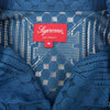 Supreme シュプリーム 20SS Lace S/S Shirt レース 半袖シャツ ブルー系 M【極上美品】【中古】
