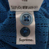Supreme シュプリーム 20SS Lace S/S Shirt レース 半袖シャツ ブルー系 M【極上美品】【中古】