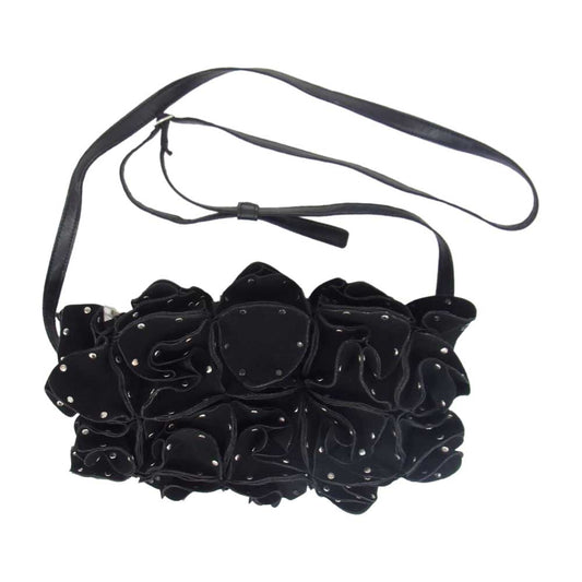 COMME des GARCONS コムデギャルソン noir kei ninomiya ノワールケイニノミヤ 3R-K204 ショルダー バッグ ブラック系【中古】
