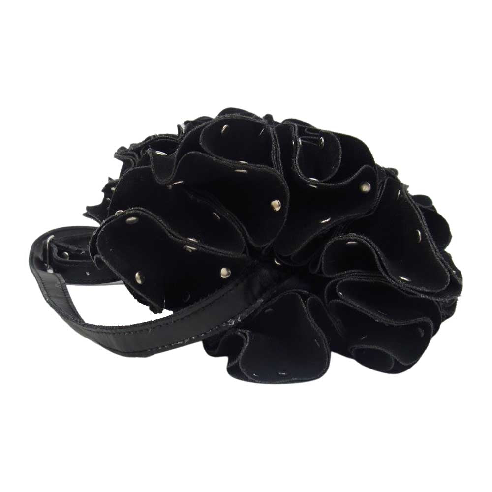 COMME des GARCONS コムデギャルソン noir kei ninomiya ノワールケイニノミヤ 3R-K204 ショルダー バッグ ブラック系【中古】