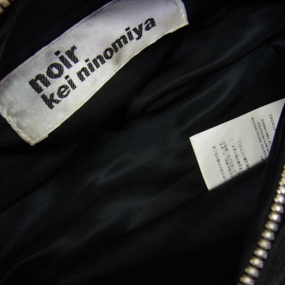 COMME des GARCONS コムデギャルソン noir kei ninomiya ノワールケイニノミヤ 3R-K204 ショルダー バッグ ブラック系【中古】