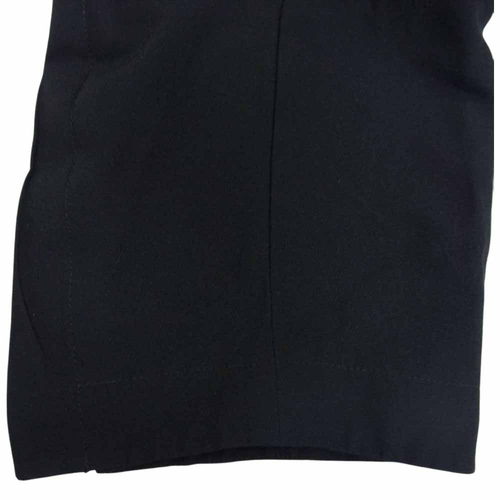 COMME des GARCONS コムデギャルソン 17SS GS-U002 本ライン 17SS GS-U002 ポリエステル カットオフ オールインワン サロペット パンツ ブラック系 XS【中古】