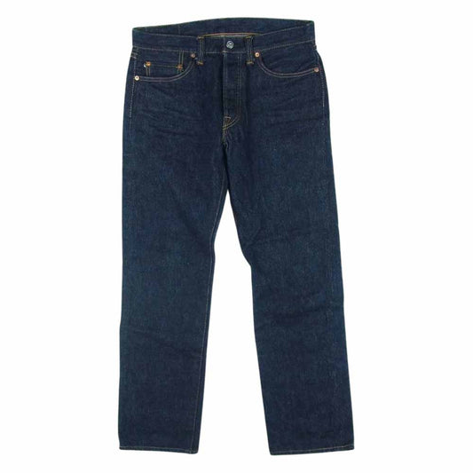 SAMURAI JEANS サムライジーンズ Lot10 S170XX 19OZ 刀耳 セルビッチ デニム パンツ スリム ストレート インディゴブルー系 W31 L36【美品】【中古】