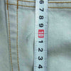 Sacai サカイ 21AW 21-02607M 再構築 裾ジップ ベルテッド デニム パンツ コットン 日本製 ライトブルー系 1【中古】