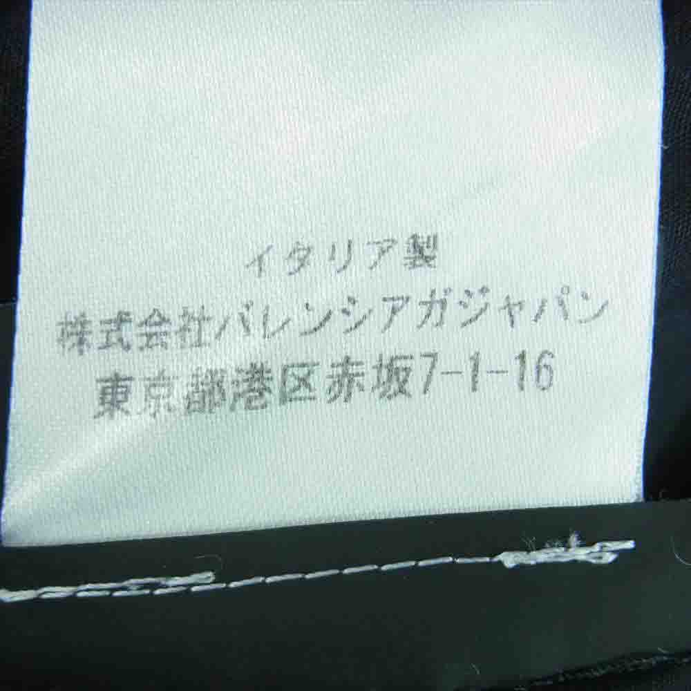 BALENCIAGA バレンシアガ 534333 TBL96 All over Logo Shirt オールオーバーロゴ 総柄 ボタンダウン 長袖 シャツ ブラック系 38【中古】