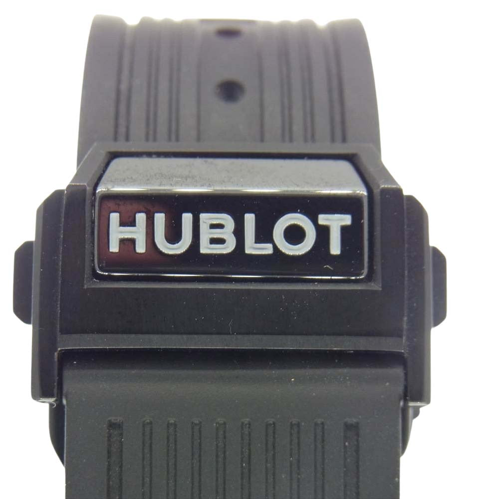 HUBLOT ウブロ 440.CI.1100.RX ビッグバンe ブラック セラミック ラバーベルト スマートウォッチ ブラック系【中古】