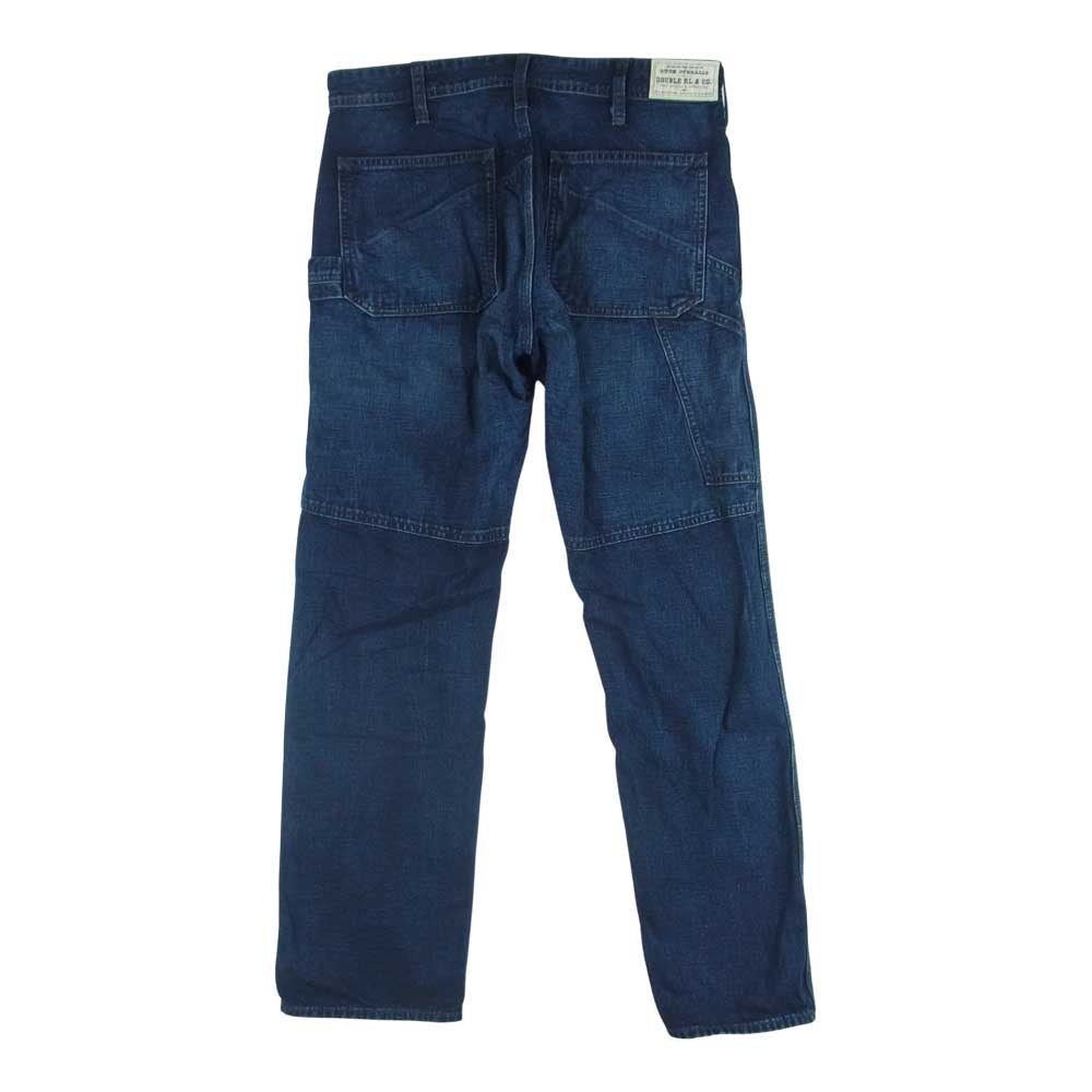 RRL ダブルアールエル 国内正規品 ダブルニー ペインター デニム パンツ インディゴブルー系 30 × 30【中古】
