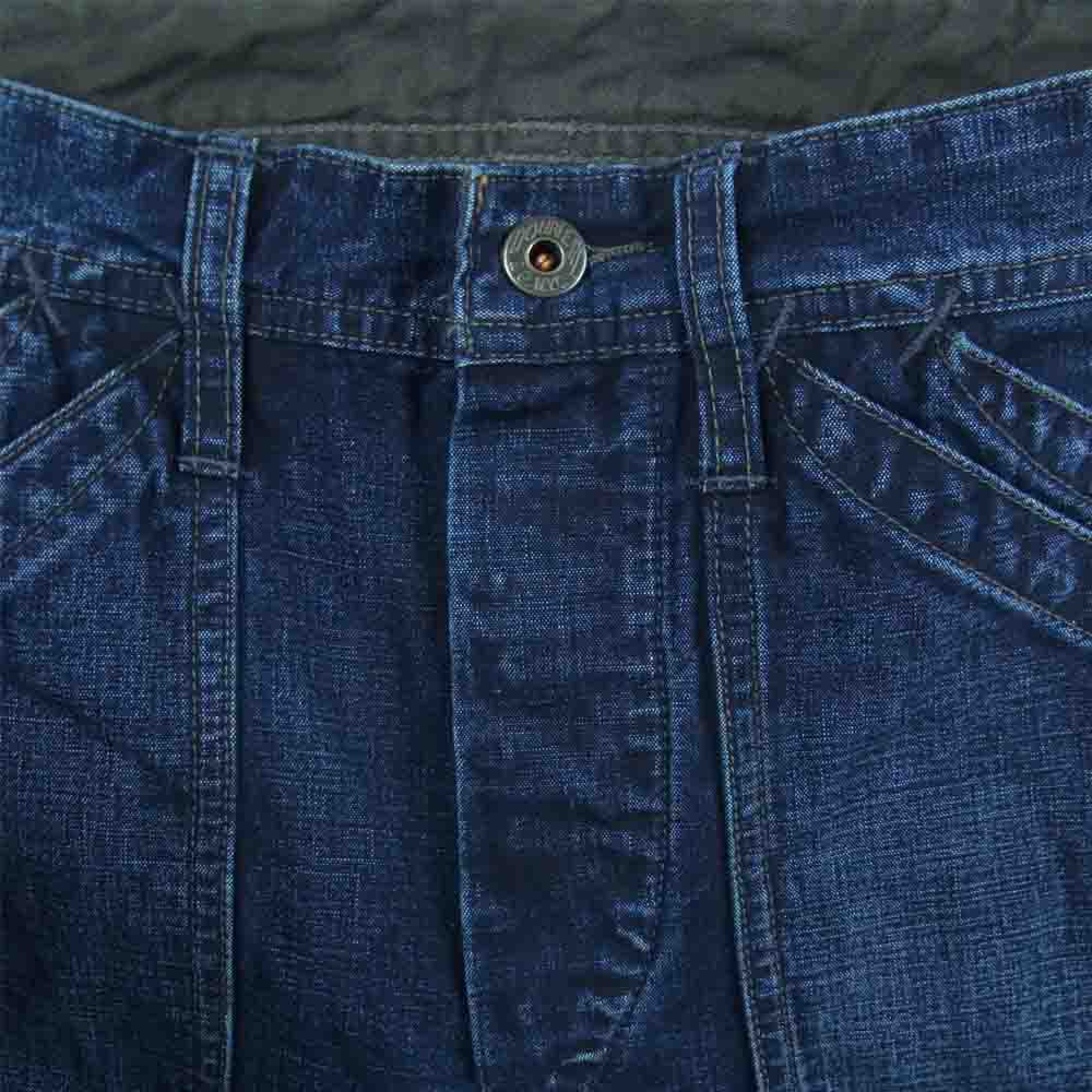 RRL ダブルアールエル 国内正規品 ダブルニー ペインター デニム パンツ インディゴブルー系 30 × 30【中古】
