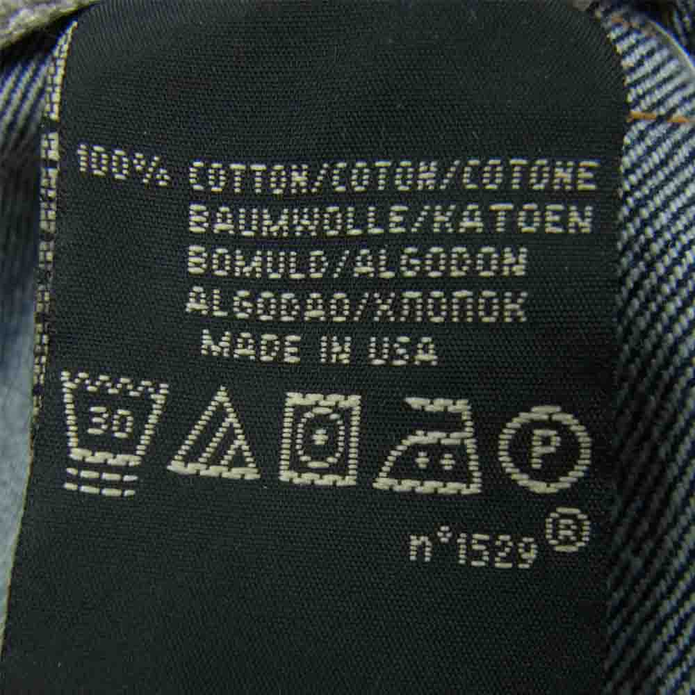 RRL ダブルアールエル USA製 JAPAN WOVEN SELVEDGE DENIM ストレート レギュラー フィット デニム パンツ インディゴブルー系 30 × 30【中古】