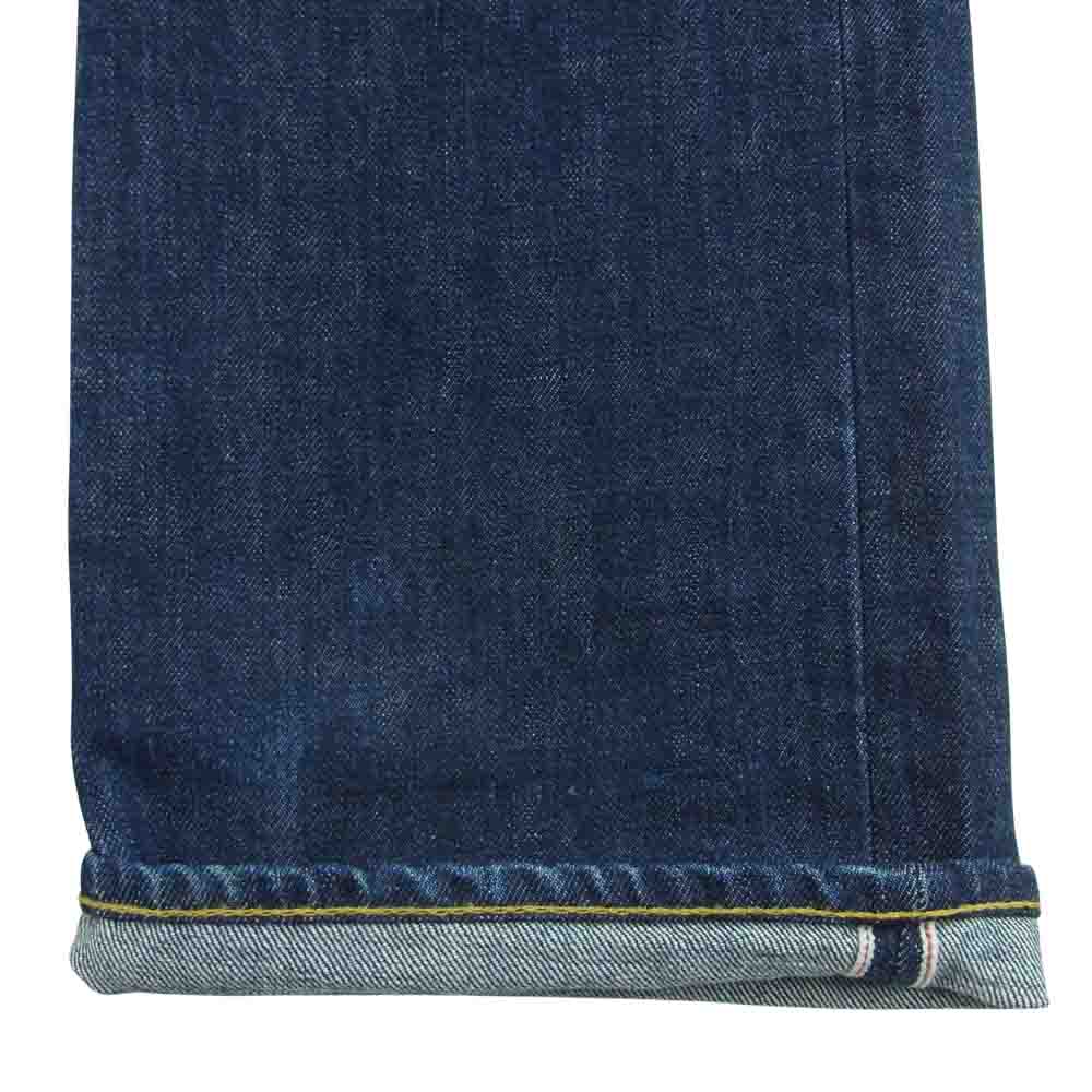 RRL ダブルアールエル USA製 JAPAN WOVEN SELVEDGE DENIM ストレート レギュラー フィット デニム パンツ インディゴブルー系 30 × 30【中古】