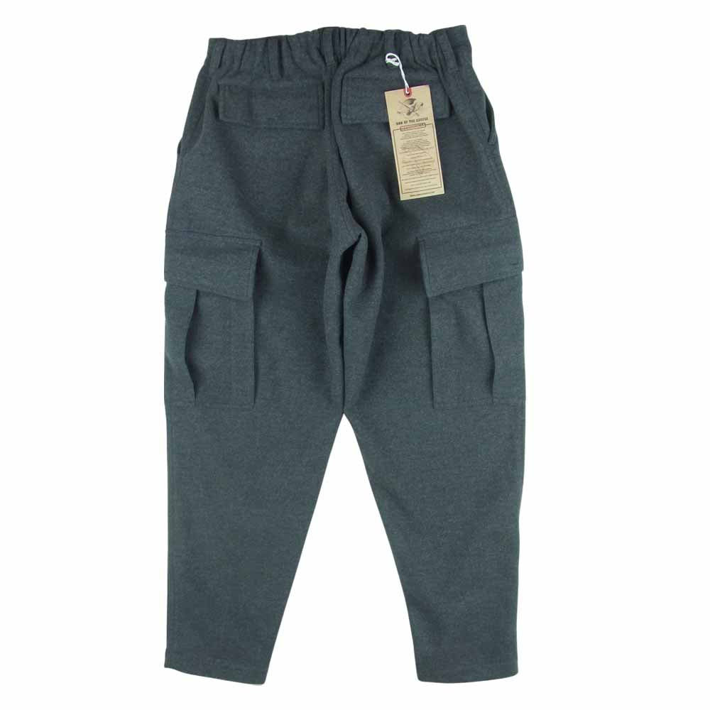 サノバチーズ SC2120-PN06 Woollet Cargo Pants ウール カーゴ パンツ 日本製 グレー系 M【新古品】【未使用】【中古】