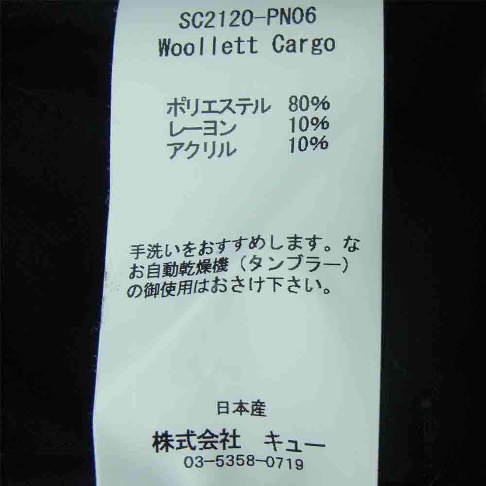 サノバチーズ SC2120-PN06 Woollet Cargo Pants ウール カーゴ パンツ 日本製 グレー系 M【新古品】【未使用】【中古】