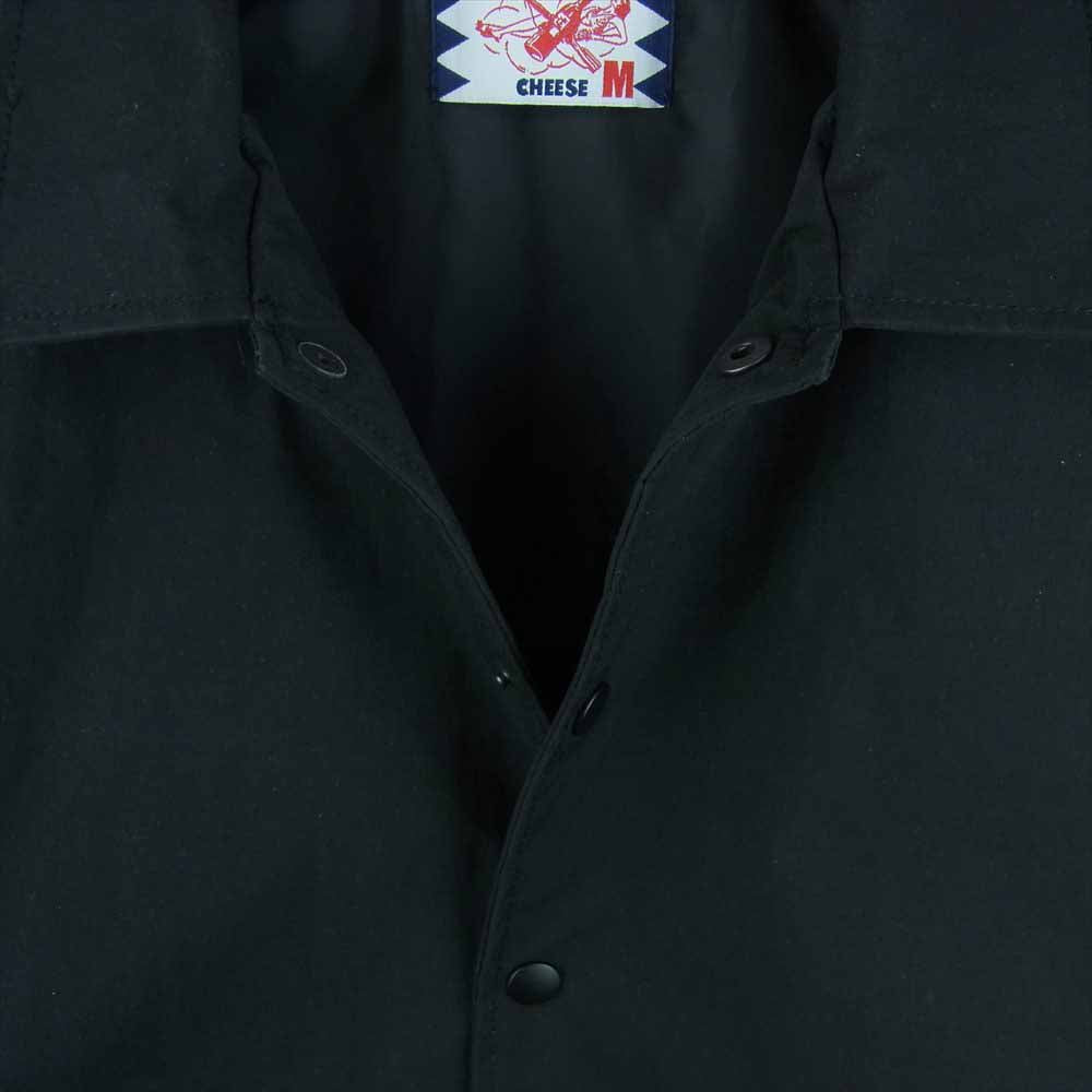 サノバチーズ SC2120-JK10 Tryx Coach Jacket コーチ ジャケット ブラック系 M【極上美品】【中古】