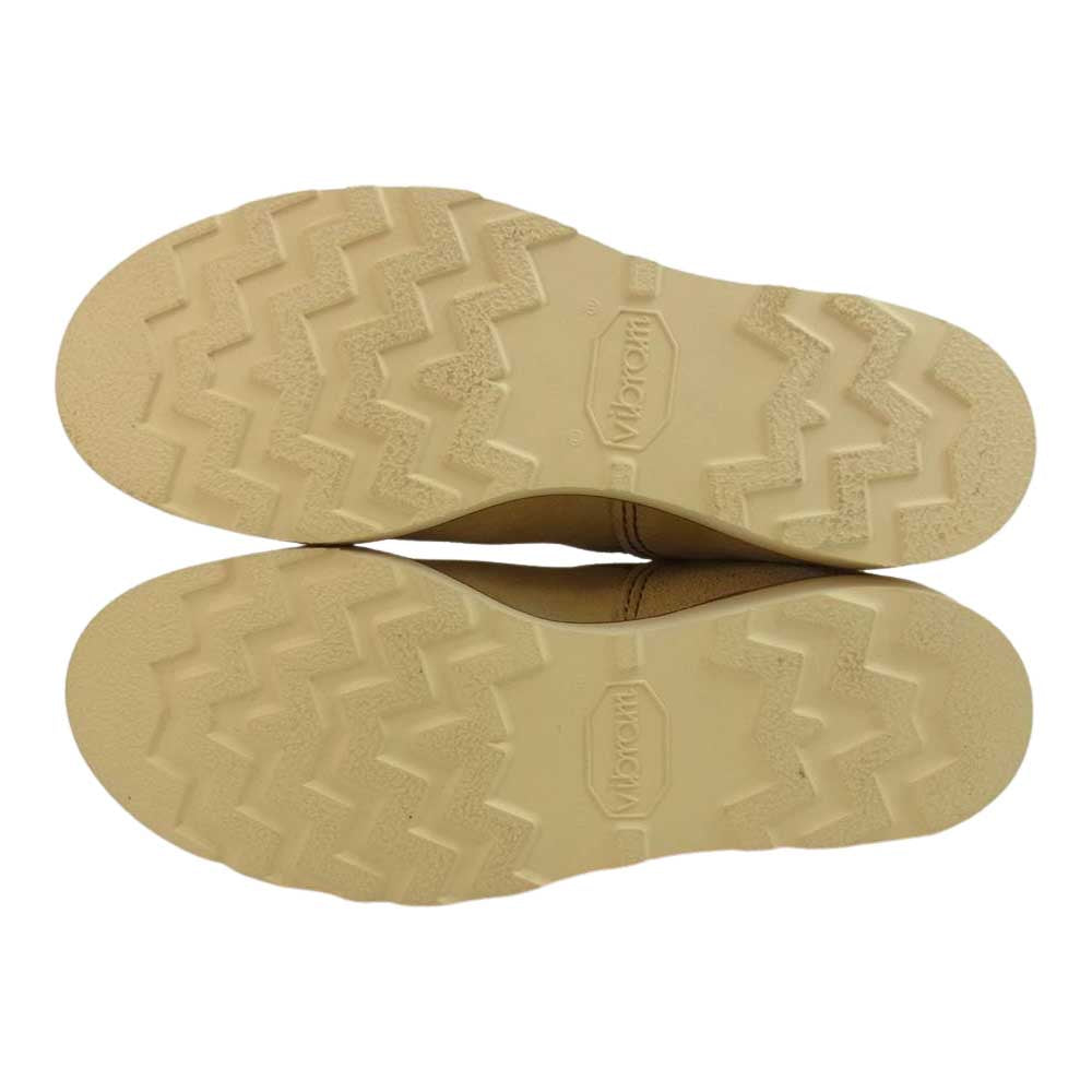 RED WING レッドウィング 2965 Short Engineer ショート エンジニア ブーツ ビブラム クレープ ソール カスタム ベージュ系 27cm【中古】