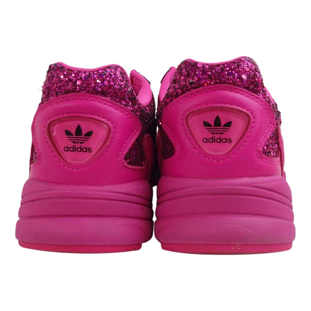 adidas アディダス BD8077 FALCON SHOCK PINK ファルコン グリッター ショック ピンク ローカット スニーカー ピンク系 25【中古】