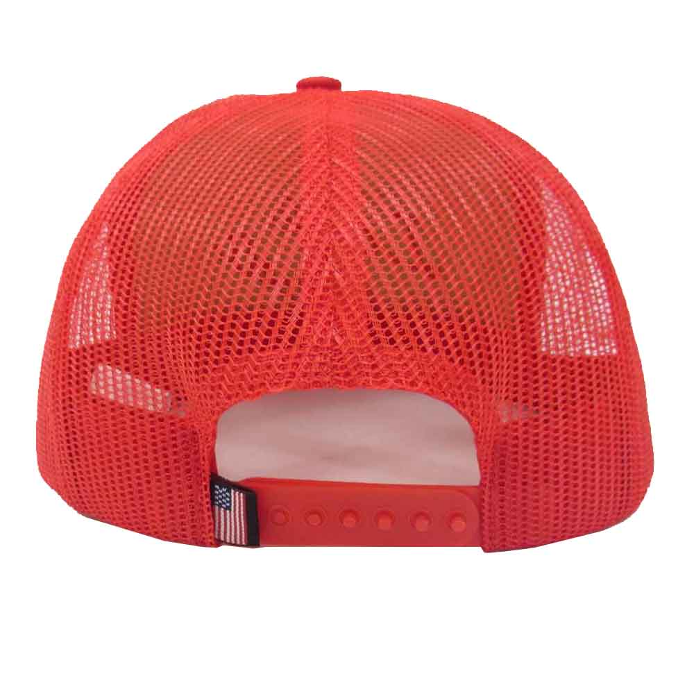 Engineered Garments エンジニアードガーメンツ Emb Trucker Cap-MESH Love&Music 刺繍 トラッカー メッシュ キャップ 帽子 レッド系【中古】