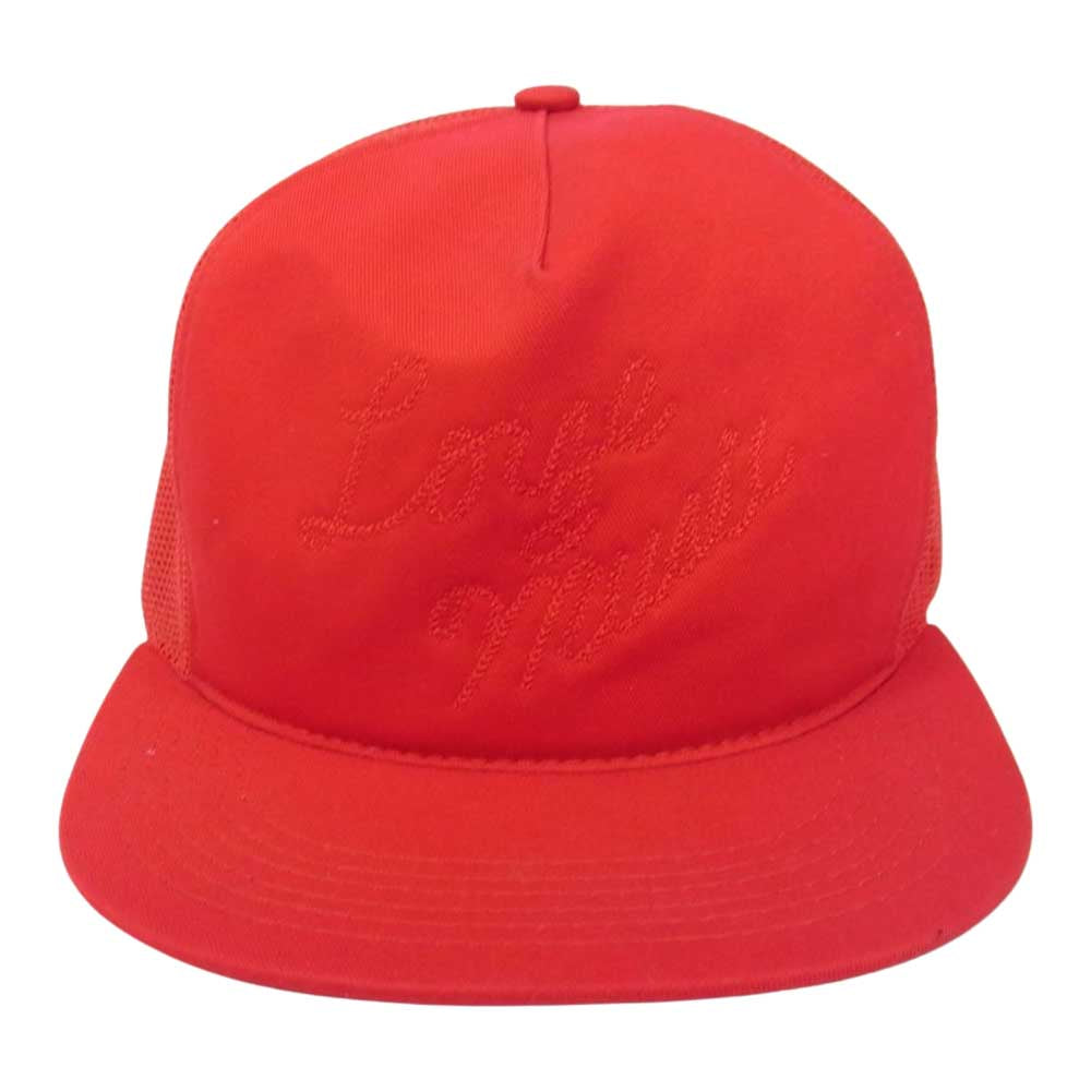 Engineered Garments エンジニアードガーメンツ Emb Trucker Cap-MESH Love&Music 刺繍 トラッカー メッシュ キャップ 帽子 レッド系【中古】