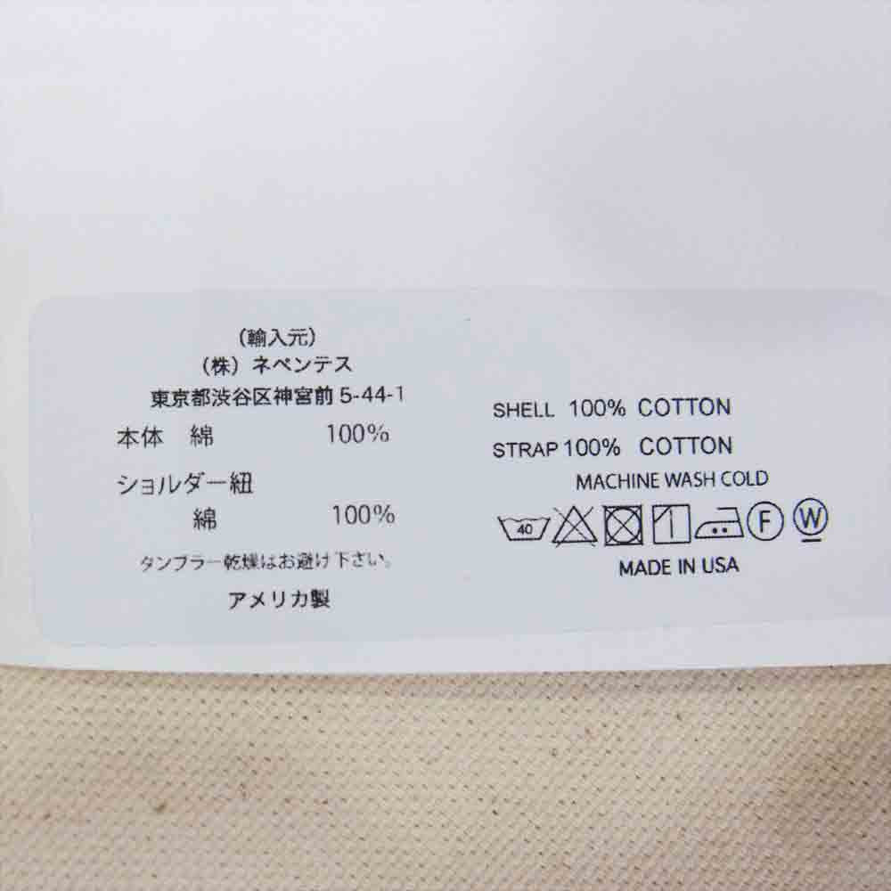 Engineered Garments エンジニアードガーメンツ キャンバス 2WAY ショルダー トートバッグ ベージュ系【中古】