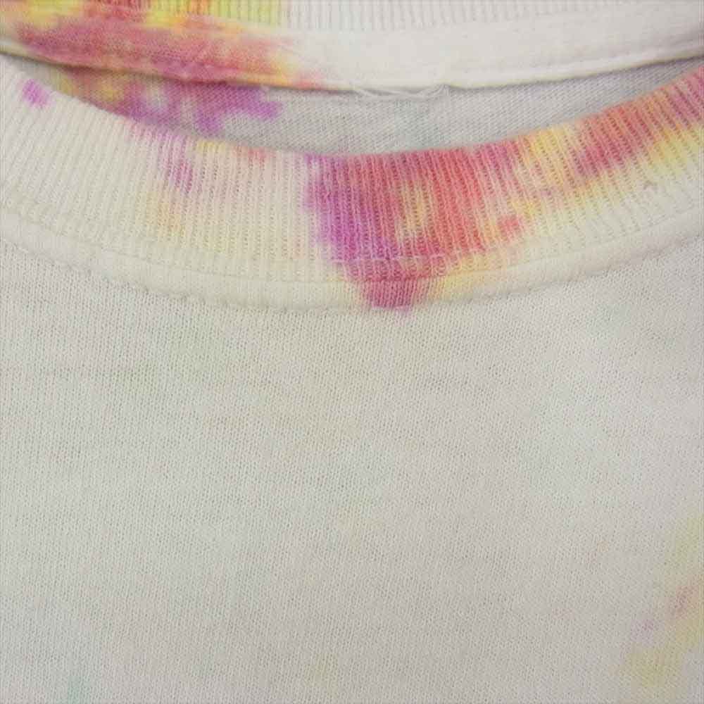 リビルドバイニードルズ 19AW FK395 解体再構築 タイダイ バードプリント リメイク 半袖 Tシャツ マルチカラー系 M【中古】