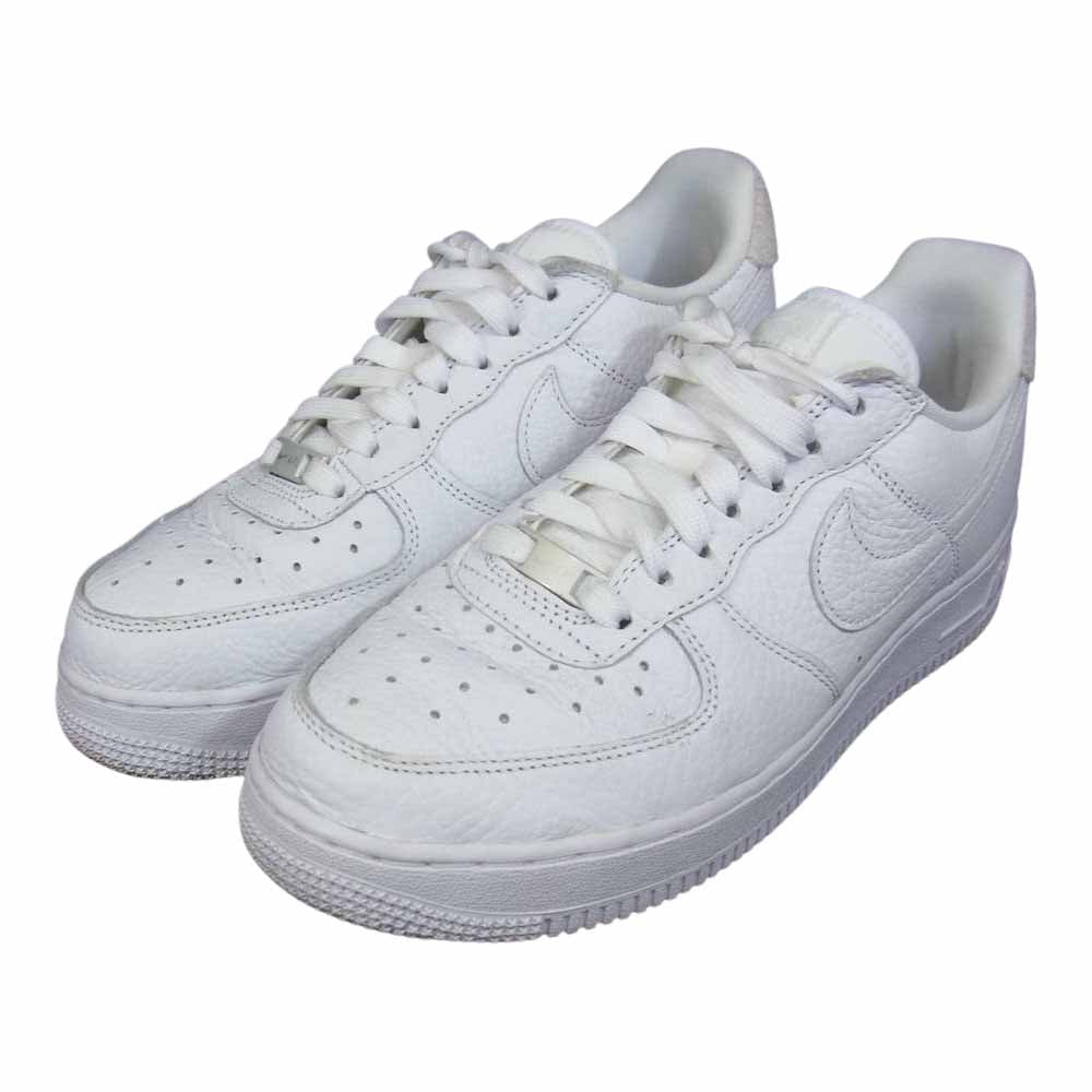 NIKE ナイキ CN2873-101 AIR FORCE 1 ’07 CRAFT AF1 エアフォース クラフト ローカット スニーカー ホワイト系 25cm【中古】
