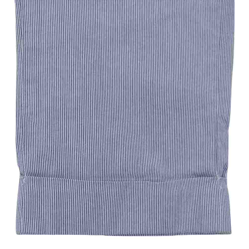 Engineered Garments エンジニアードガーメンツ Andover Pants アンドーバー ストライプ ロールアップ コットン テーパード パンツ スラックス ライトブルー系 30【中古】