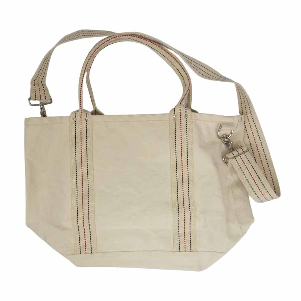 Engineered Garments エンジニアードガーメンツ 14AW Webbing Tote Bag ウェビング キャンバス 2WAY ショルダー トートバッグ ベージュ系【中古】