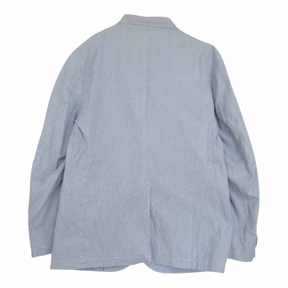 Engineered Garments エンジニアードガーメンツ Andover Jacket アンドーバー ストライプ 3B テーラードジャケット ライトブルー系 S【中古】