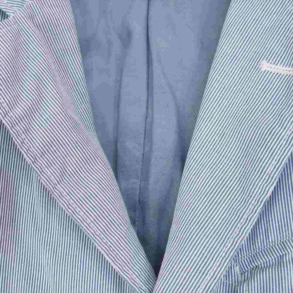 Engineered Garments エンジニアードガーメンツ Andover Jacket アンドーバー ストライプ 3B テーラードジャケット ライトブルー系 S【中古】