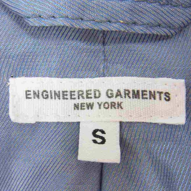 Engineered Garments エンジニアードガーメンツ Andover Jacket アンドーバー ストライプ 3B テーラードジャケット ライトブルー系 S【中古】