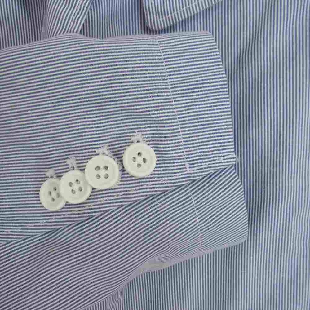 Engineered Garments エンジニアードガーメンツ Andover Jacket アンドーバー ストライプ 3B テーラードジャケット ライトブルー系 S【中古】