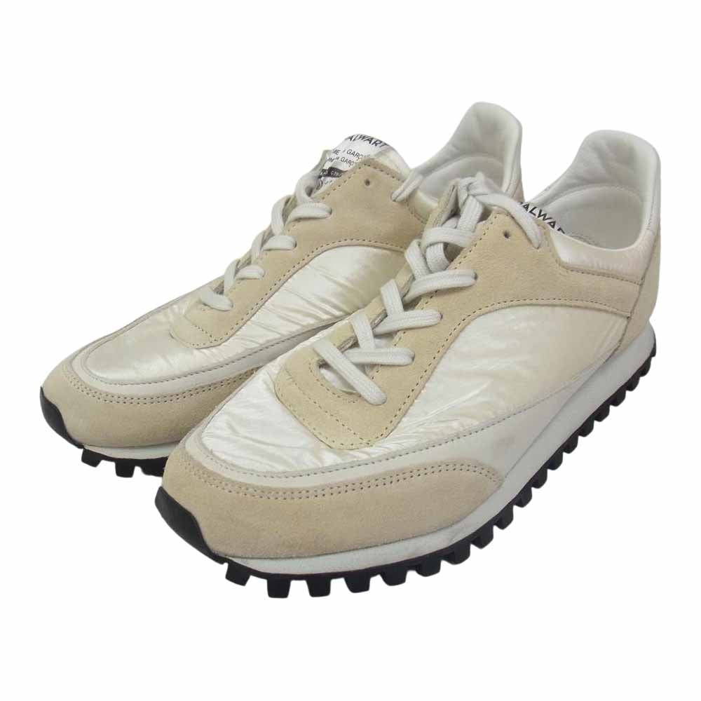 COMME des GARCONS コムデギャルソン スパルウォート SPALWART TEMPO LOW スエード ローカット スニーカー ベージュ系 40【中古】