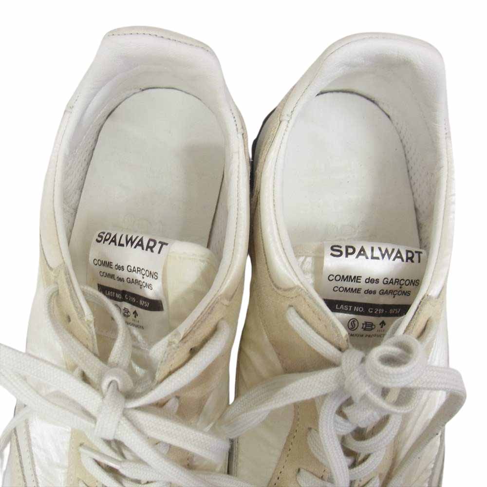 COMME des GARCONS コムデギャルソン スパルウォート SPALWART TEMPO LOW スエード ローカット スニーカー ベージュ系 40【中古】
