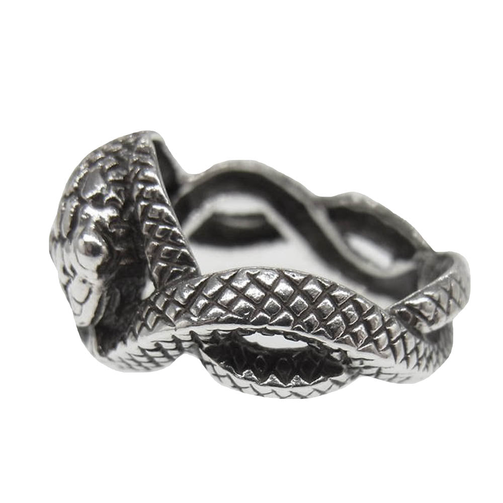 ガンダ HYDRA RING スネーク リング シルバー系【中古】
