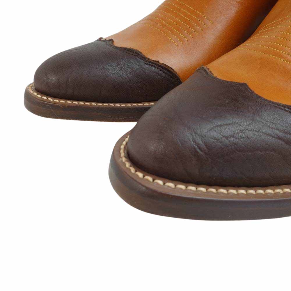 オレイサ ウエスタンブーツ  ブラウン系 9.5【中古】