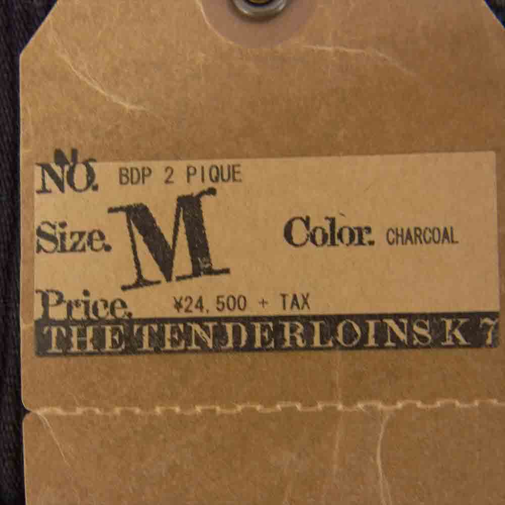 TENDERLOIN テンダーロイン T-BDP 2 PIQUE ピケ ワークパンツ  グレー系 M【中古】