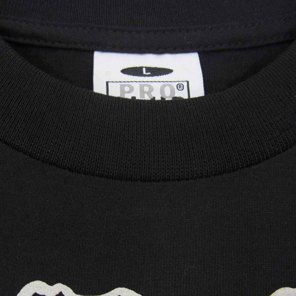 TENDERLOIN テンダーロイン TEE BBS ボルネオスカル プリント 半袖 Tシャツ ブラック系 L【美品】【中古】