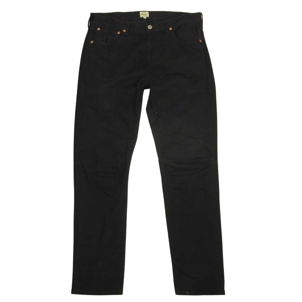 ゴールド GL41936 東洋エンタープライズ 5ポケット 膝立体 ブラック デニム パンツ ブラック系 M【中古】