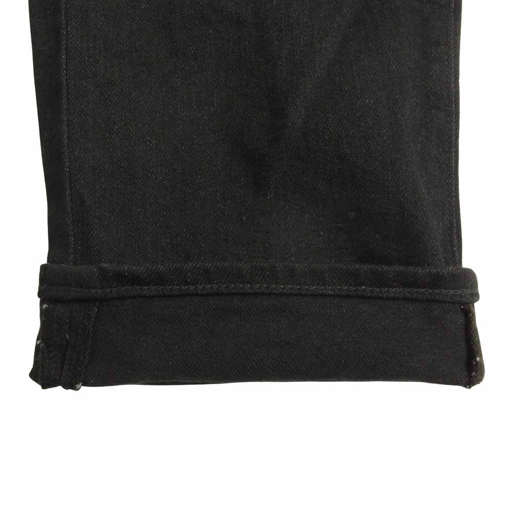 ゴールド GL41936 東洋エンタープライズ 5ポケット 膝立体 ブラック デニム パンツ ブラック系 M【中古】